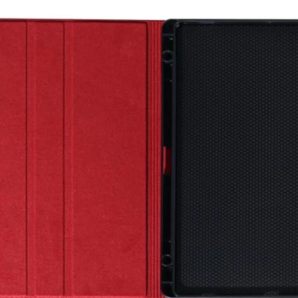 NANROIL Samsung S8 + 12.4 Pen Case Red Genuine Leather Protective Shell Sleep